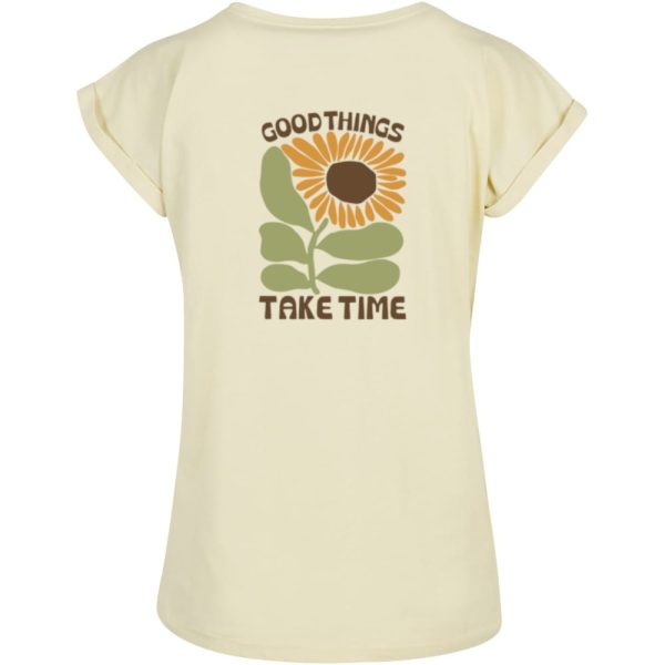 Good things T-shirt dames geel