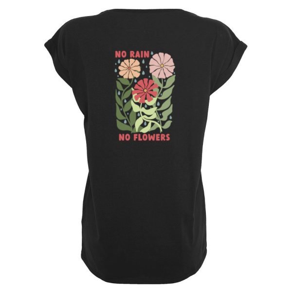 No rain summer edition T-shirt dames zwart