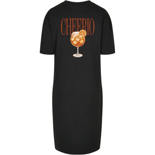 Cheerio T-shirt split dress