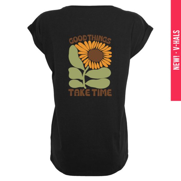 Good things V-hals T-shirt dames