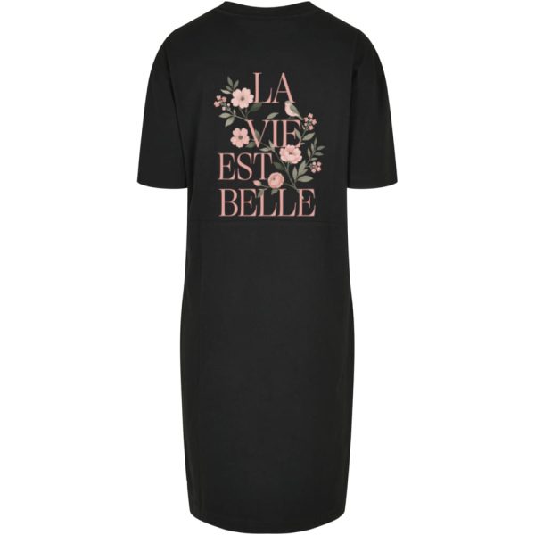 La vie est belle T-shirt dress