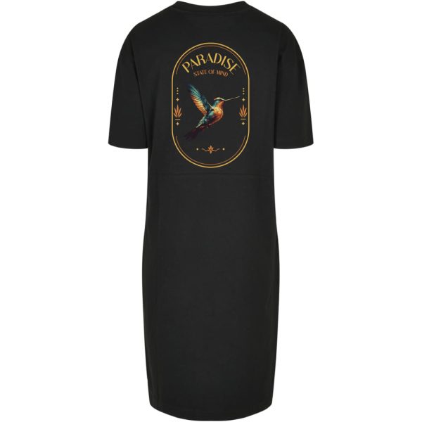 Paradise T-shirt split dress