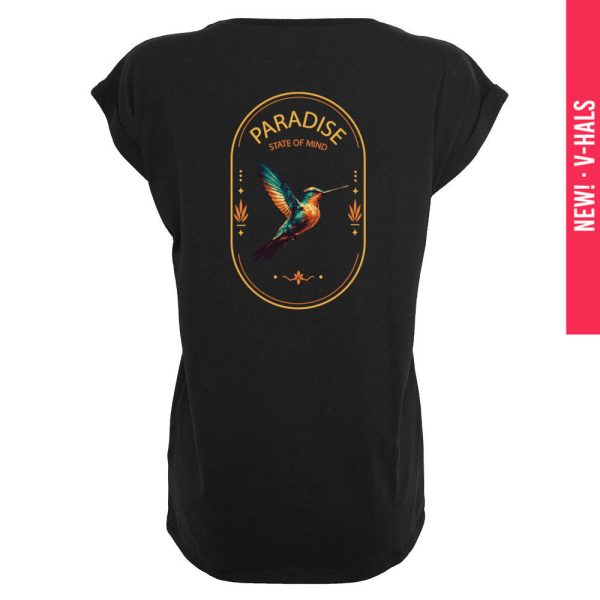 Paradise V-hals T-shirt dames