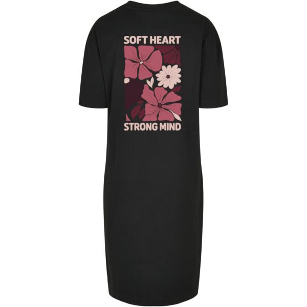 Soft heart T-shirt dress