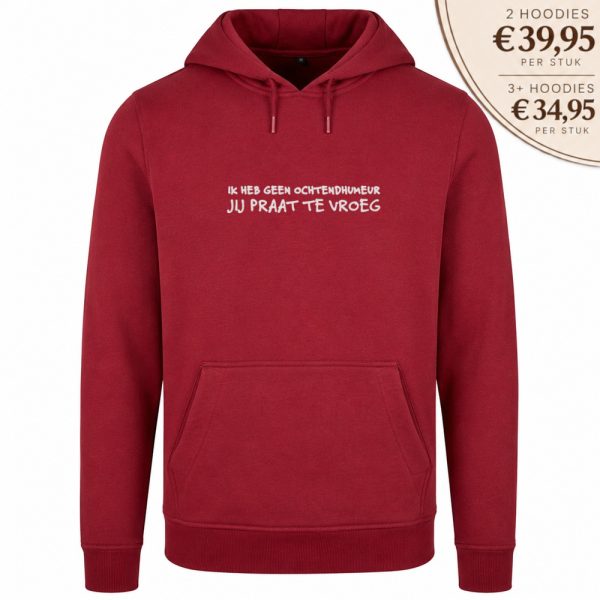 Ochtendhumeur hoodie