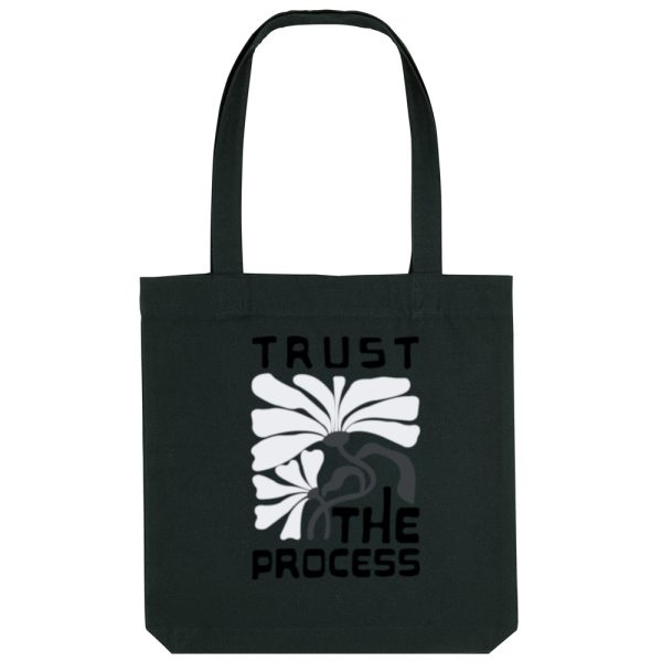 Trust the proces tote bag