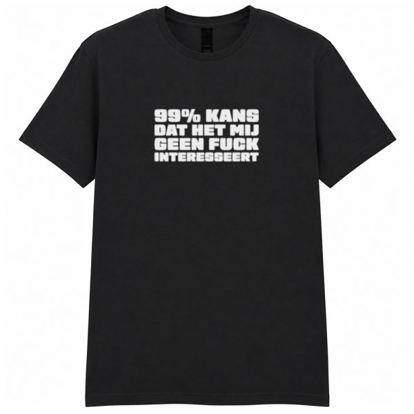 T-shirt - 99% kans
