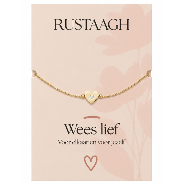 Wees lief armbandje