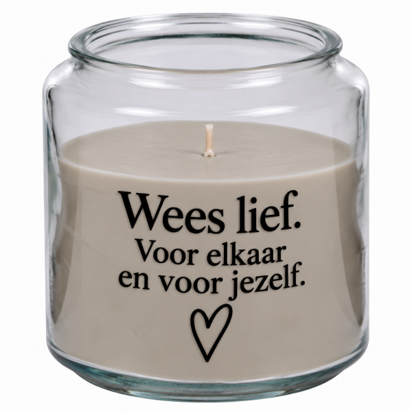XXL Geurkaars - Wees lief