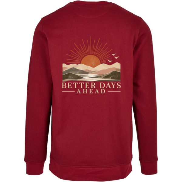 Sweater Bordeaux - Better days ahead
