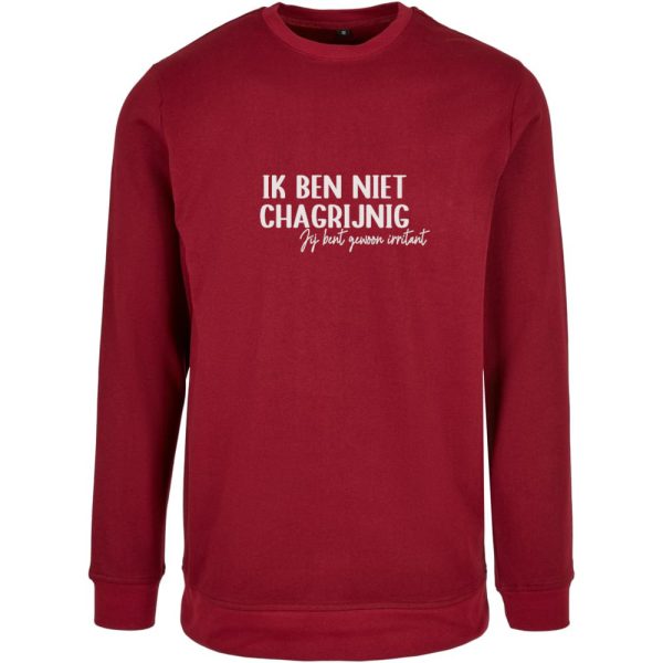 Sweater Bordeaux - Chagrijnig